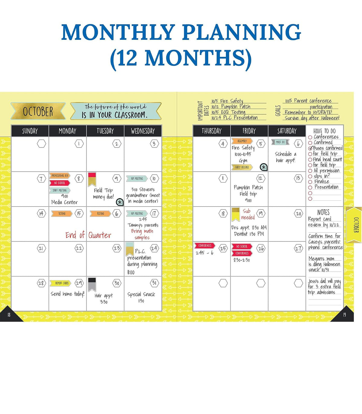 Aim High Teacher Planner