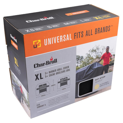 Char-Broil 5+ Burner Extra Large Rip-Stop Grill Cover