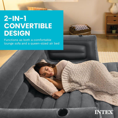 Intex - Serie de Cama Inflable extraíble