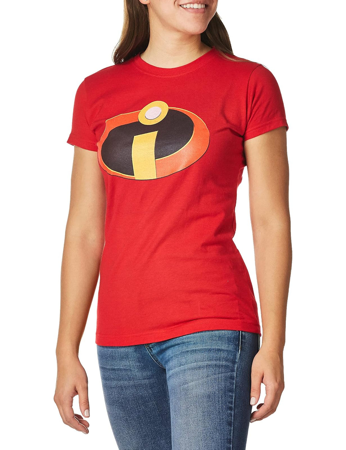 Disney Playera gráfica con Logotipo de The Incredibles Camiseta para Mujer