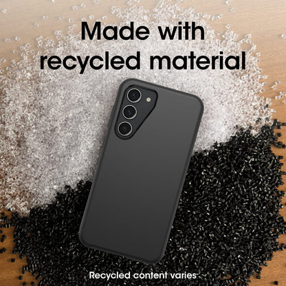 OtterBox - Funda para Galaxy S23+ Symmetry Series, Color Negro, Ultra Elegante, Compatible con Carga inalámbrica, Bordes elevados Que protegen la cámara y la visualización