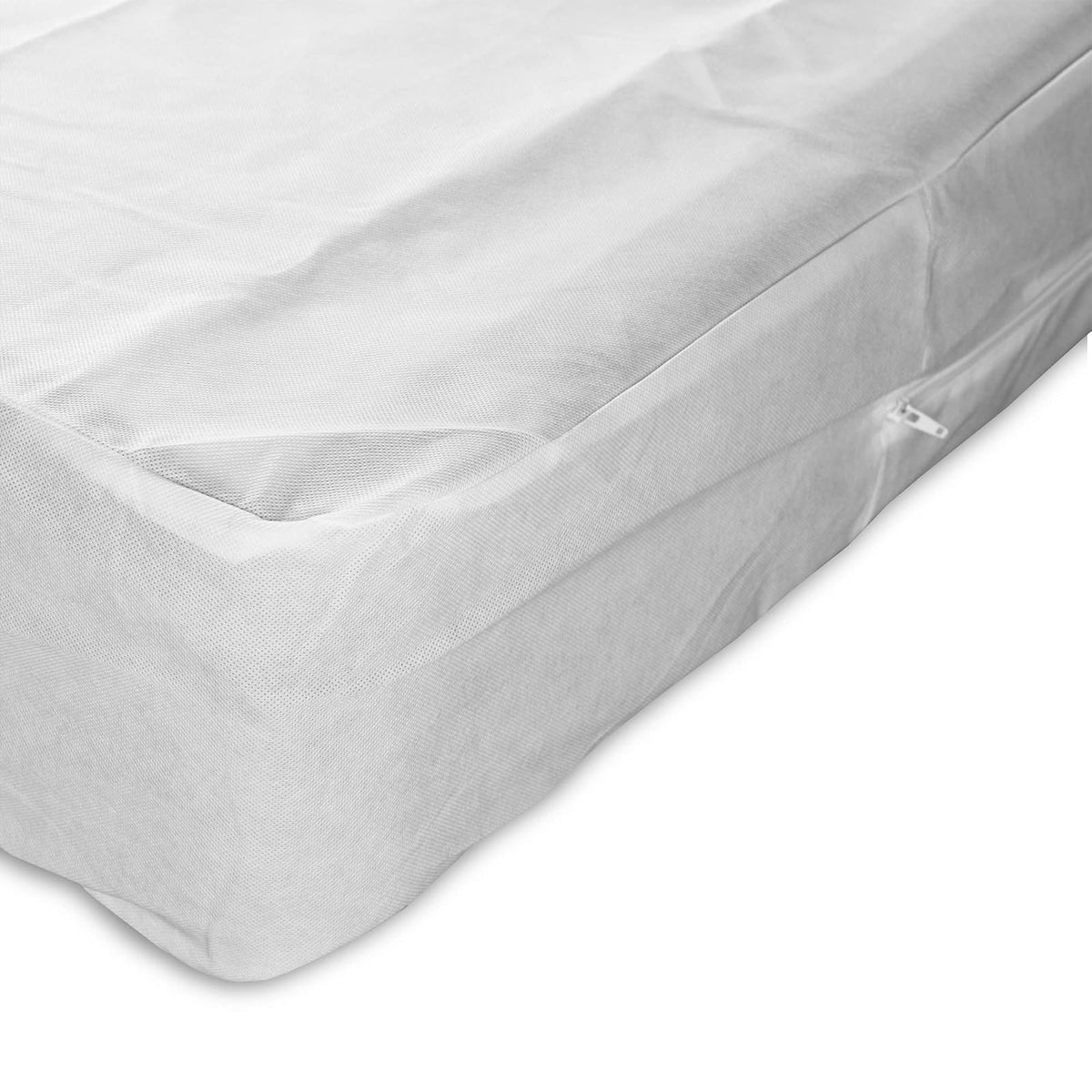 Fashion Bed Group Leggett & Platt Home - Textiles para el hogar Paquete de prevención de chinches de Cama Paquete Premium para colchones, Sólido, Blanco, Queen, 1