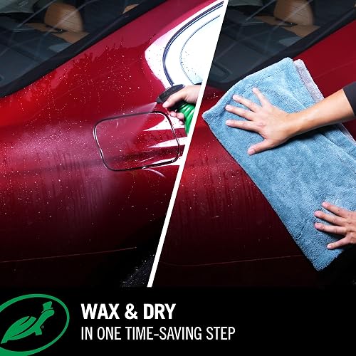 Turtle Wax 50823 - Kit de Cera y Lavado rápido y fácil, Cera y Secado (2 por Paquete), 52 FL. oz, 2 Pack