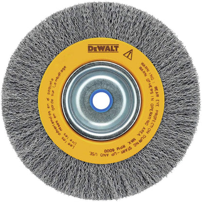 Dewalt DW4905 Rueda de Alambre para Cepillado 6",5/8-1/2 Flecha, Ancho 1