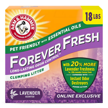 Arm & Hammer Forever Fresh Clumping - Arena para Gatos, Color Lavanda