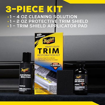 Meguiar's, Kit de restauración de molduras Resistente, G250100