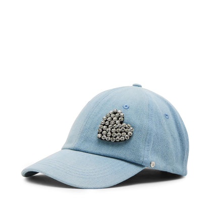 Steve Madden Kenley - Gorro de béisbol para Mujer, Color Azul Claro, Azul/Claro, One Size