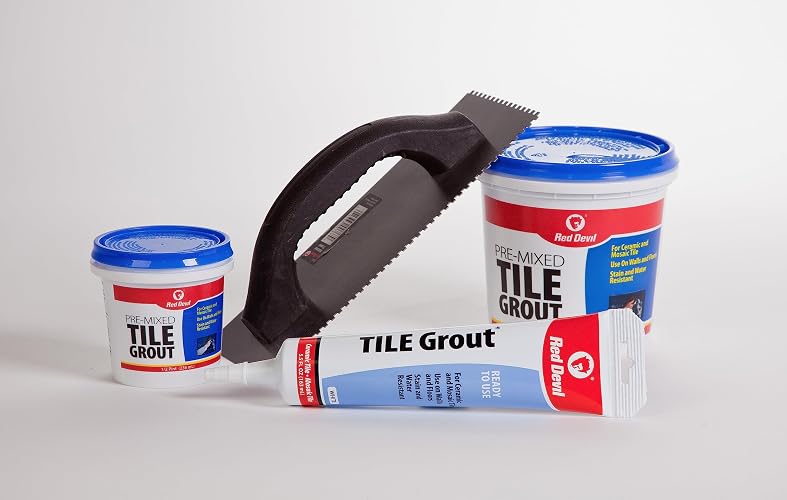 Red Devil, Inc. 424 Pre-Mixed Wall Tile Grout White Quart by Red Devil