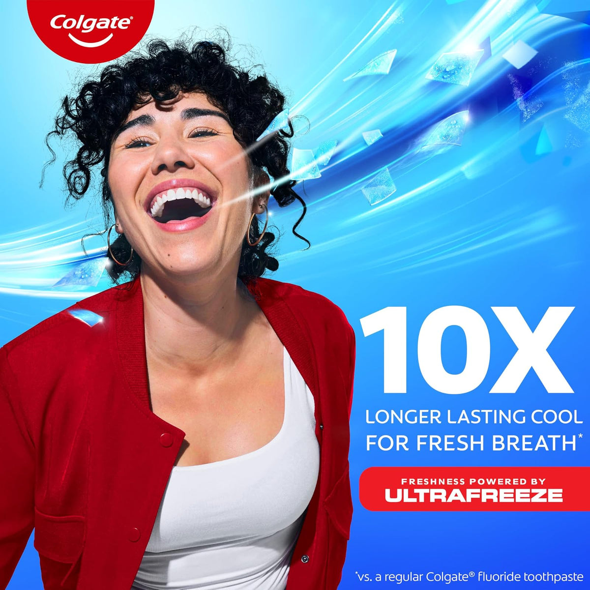 Colgate Max Fresh Pasta Dental Whitening | Menta Limpia, 4 Paquete, 6.3 Oz, Tiras De Aliento Mini, Combate Caries, Fresca Aliento, Blanquea Dientes