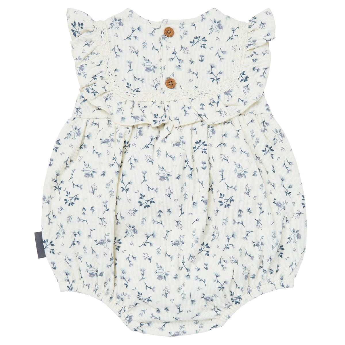Modern Moments by Gerber Ruffle Bodice Bubble Romper Mameluco Bebé-Niñas