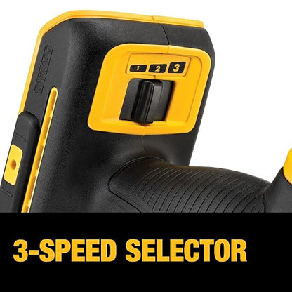 Juego de herramientas oscilantes DEWALT Max XR de 20 V de 3 velocidades (DCS356C1).