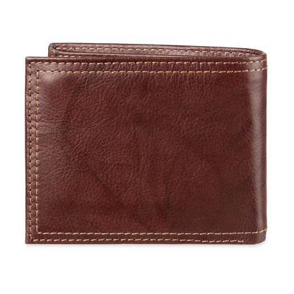 Dockers Cartera de cuero para hombre