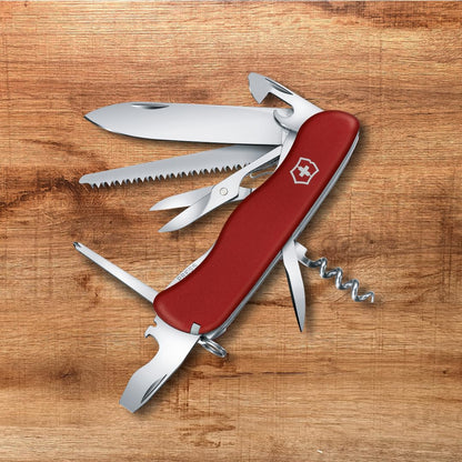Victorinox Outrider, color Rojo, 111 mm, 14 Usos