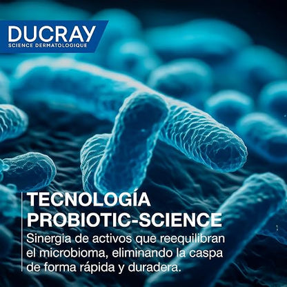 DUCRAY, Kelual Squanorm Shampoo Tratante, Para Caspa Grasa, Limpieza Reguladora y Anticaspa, 200 ml
