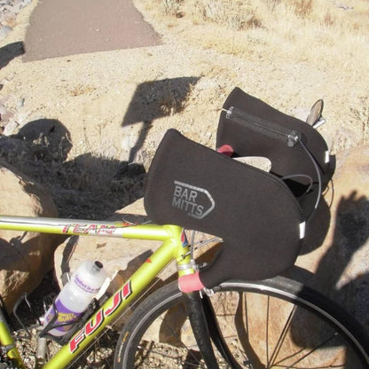 Bar Mitts Manoplas de manubrio de Bicicleta de Carretera para Clima frío, se Adapta a Cambios Shimano con Cables de Cambio de Ruta Externa
