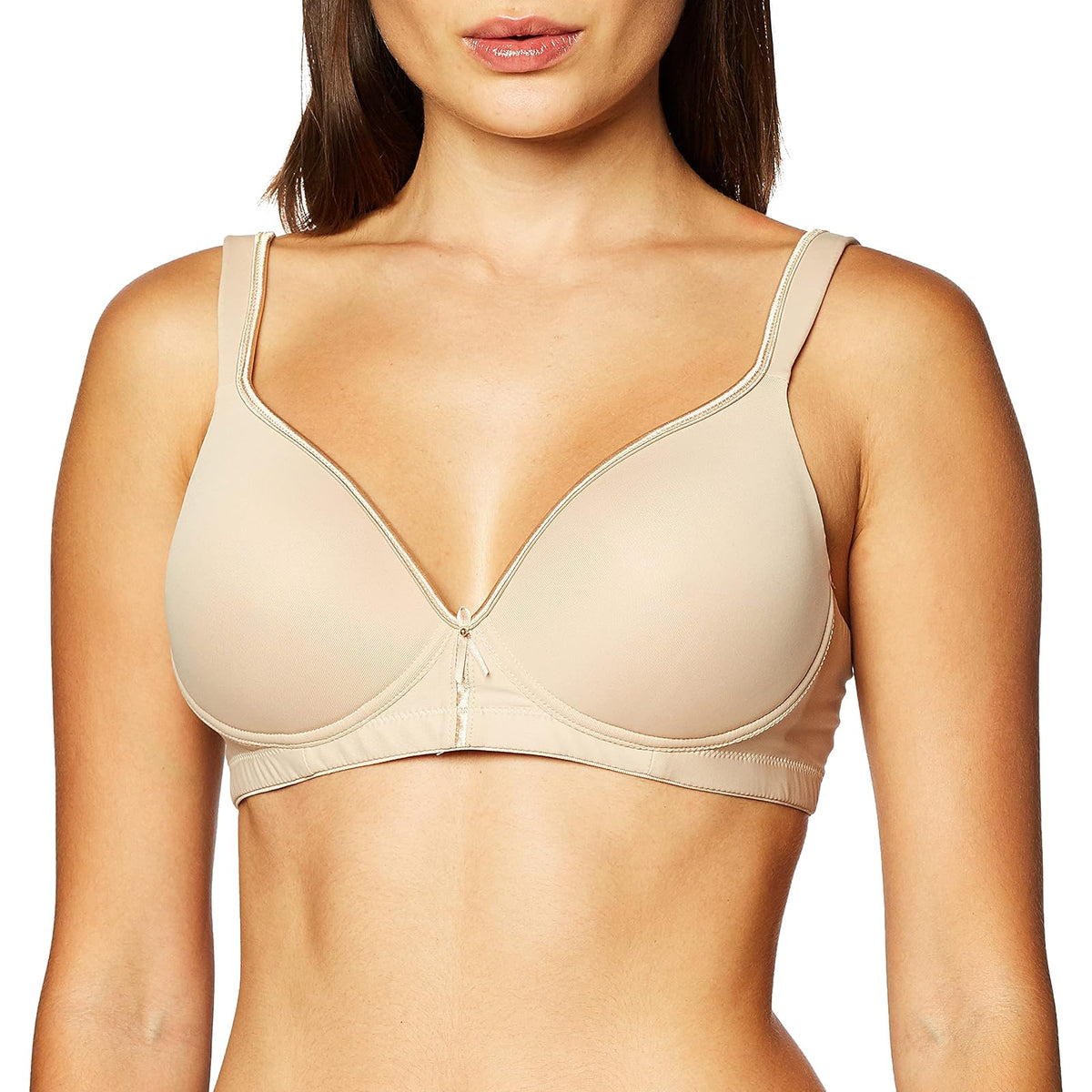 Curvation Comfort Sujetador sin Varilla para Mujer - Nude - 38C