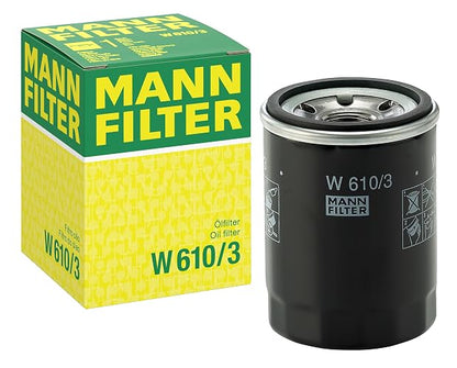 Mann Filter Filtro de Aceite W 610/3 para Automóviles y Furgonetas