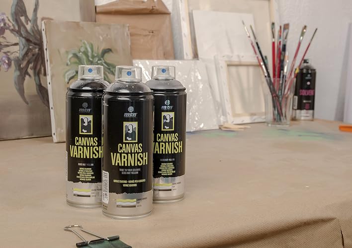 Montana Colors EX014PR1077 MTN PRO Barniz Cuadros Satinado, 1 Unidad, 400 ML