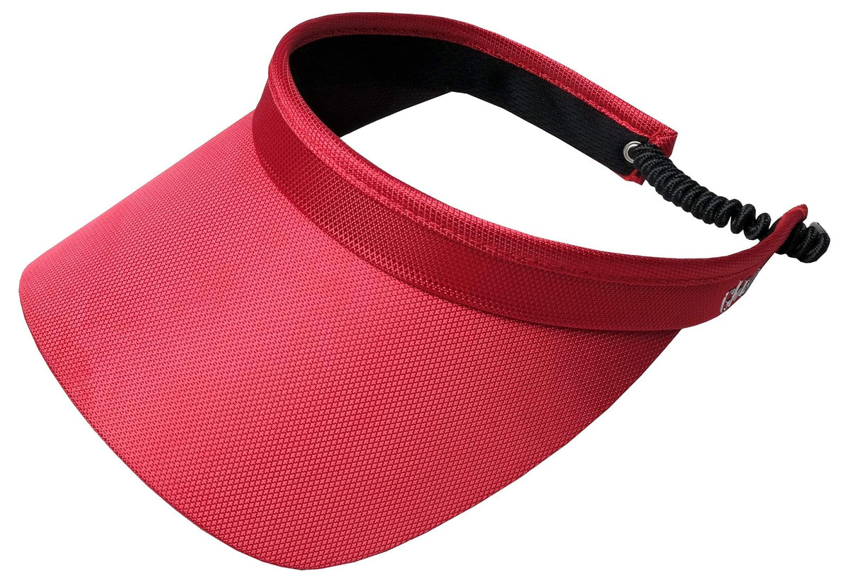 Glove It - Visera clásica de Bobina sólida, Sombrero de Visera para Mujer, Visera de Golf con Bobina, Visera para Correr, Tenis