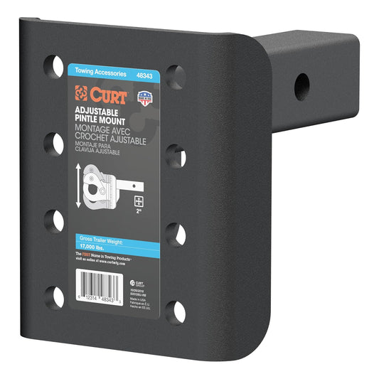 Curt 48343 - Soporte de Pared Ajustable