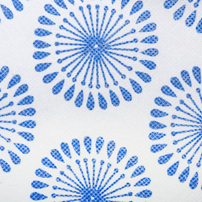 DII CAMZ35079 Papeleras de almacenamiento de tela plegables para guardería, oficinas, hogar, contenedores hechos para adaptarse a organizadores de cubos estándar, pequeños: 28 x 28 x 28 cm, Starburst Blueberry