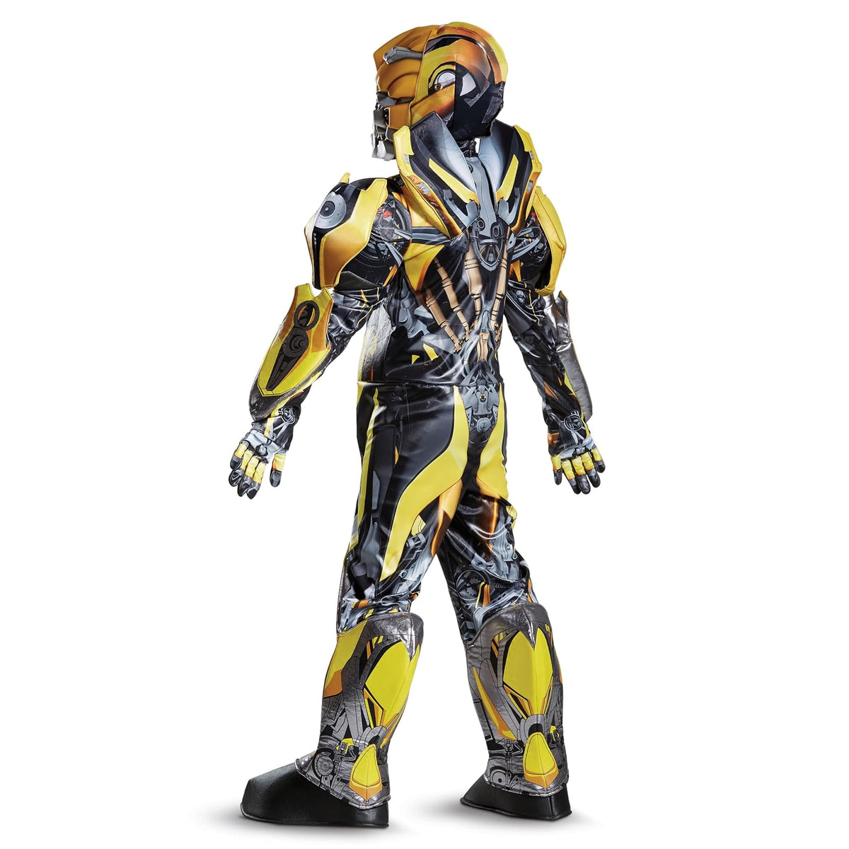 Disguise Bumblebee Movie Disfraz de prestigio, Amarillo, Mediano (7-8)