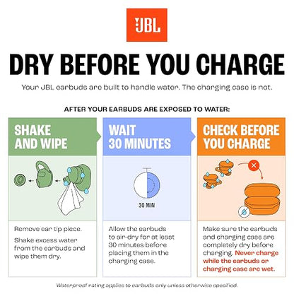 JBL Endurance Race 2 Audífonos Inalámbricos Bluetooth, Deportivos, Reproducción 48 Horas, Resistentes al Agua, Sudor y Polvo IP67 - Negro