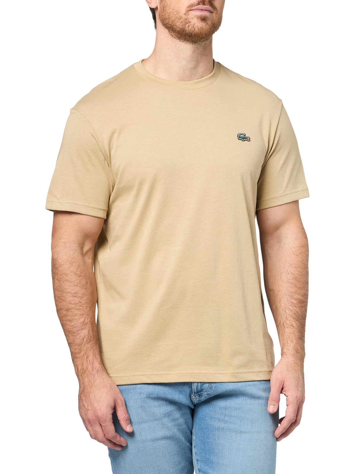 Lacoste Playera Clásica para Hombre, Cuello Redondo - G - Vienés
