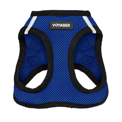Best Pet Supplies Arnés Voyager Step-In Air para Perro, Todo Clima - L (Chest: 18 - 21\") - Royal Blue Base