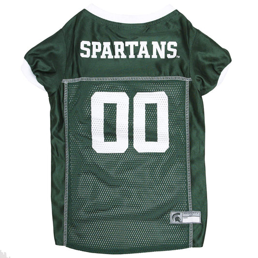 Pets First Jersey De Perro Mesh Para Michigan State Spartans, Talla M