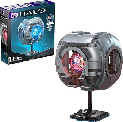 Mega Halo Model Réplica de Juguete de construcción, 343 Chispa culpable con 609 Piezas, Luces y Sonidos, Juego de construcción y exhibición para coleccionistas, Ideas de Regalo para Adultos