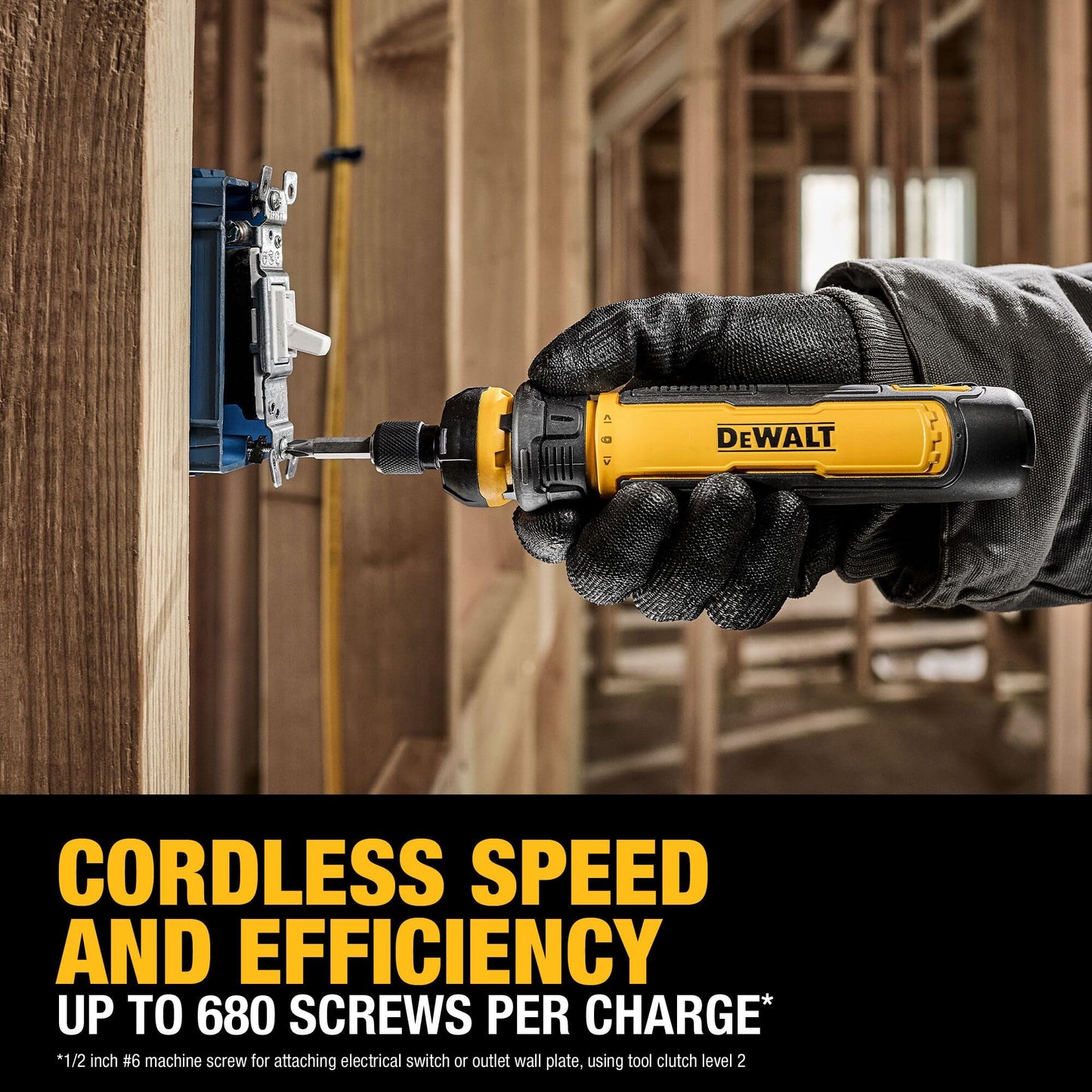 DEWALT - Destornillador inalámbrico con control FLEXDRIVE y puntas de destornillador (DWHT66719)