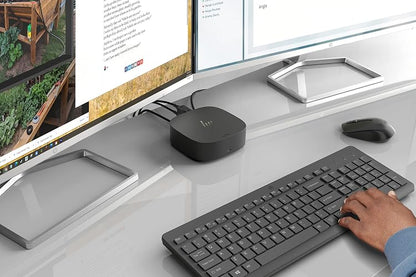 HP Combo Teclado en Español y Mouse Inalámbricos 330, Portátiles, Conectividad Inalámbrica de hasta 10 Metros, 2,4 GHz, Windows/Mac OS, Negro (2V9E6AA)