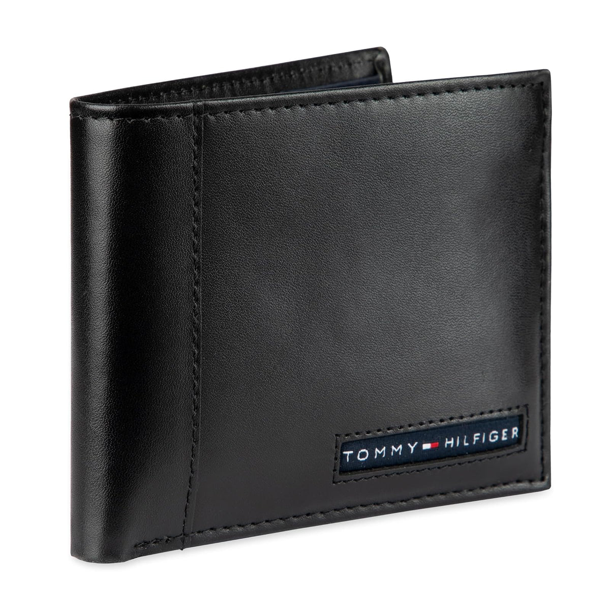Tommy Hilfiger, Cartera multiusos de piel para hombre,