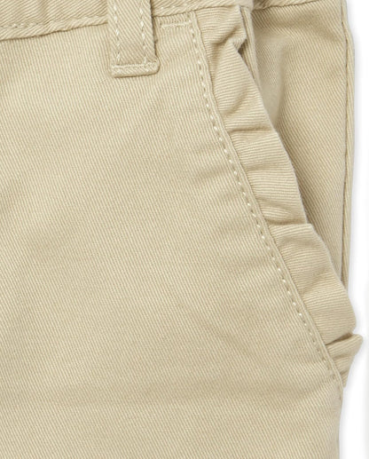 The Children's Place Pantalones Chinos Delgados, Paquete de Dos Pantalones para bebés niñas