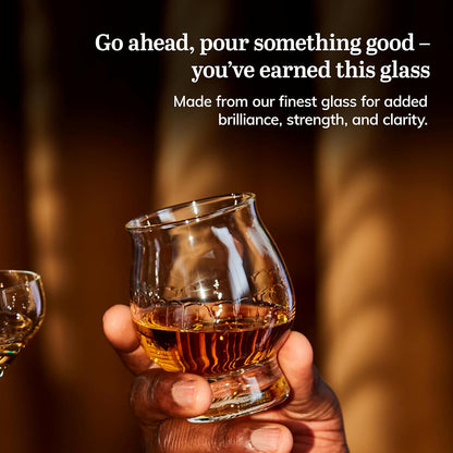 Libbey Signature Kentucky Bourbon Trail Whiskey Glasses, Set of 4