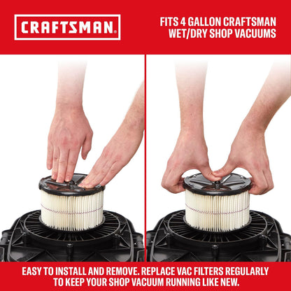 Compatible Con Filtro De Media Altura Craftsman