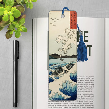 Hiroshige - The Sea at Satta Premier Bookmark Papelería
