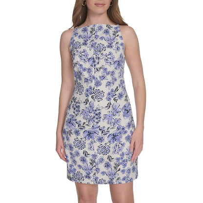 Tommy Hilfiger - Mini Vestido Cuadrado sin Mangas para Mujer