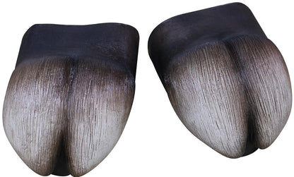 Hooves Cover Feet, Accesorio de Pies de Caballo, Complemento para Zapatos de Pezuñas Ideal para Halloween y Fiestas de Disfraces