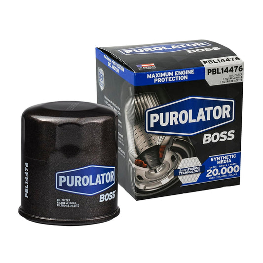 Purolator PBL14476 PurolatorBOSS Filtro de Aceite Giratorio para Toyota Corolla, Camry, Prius y Más, Negro