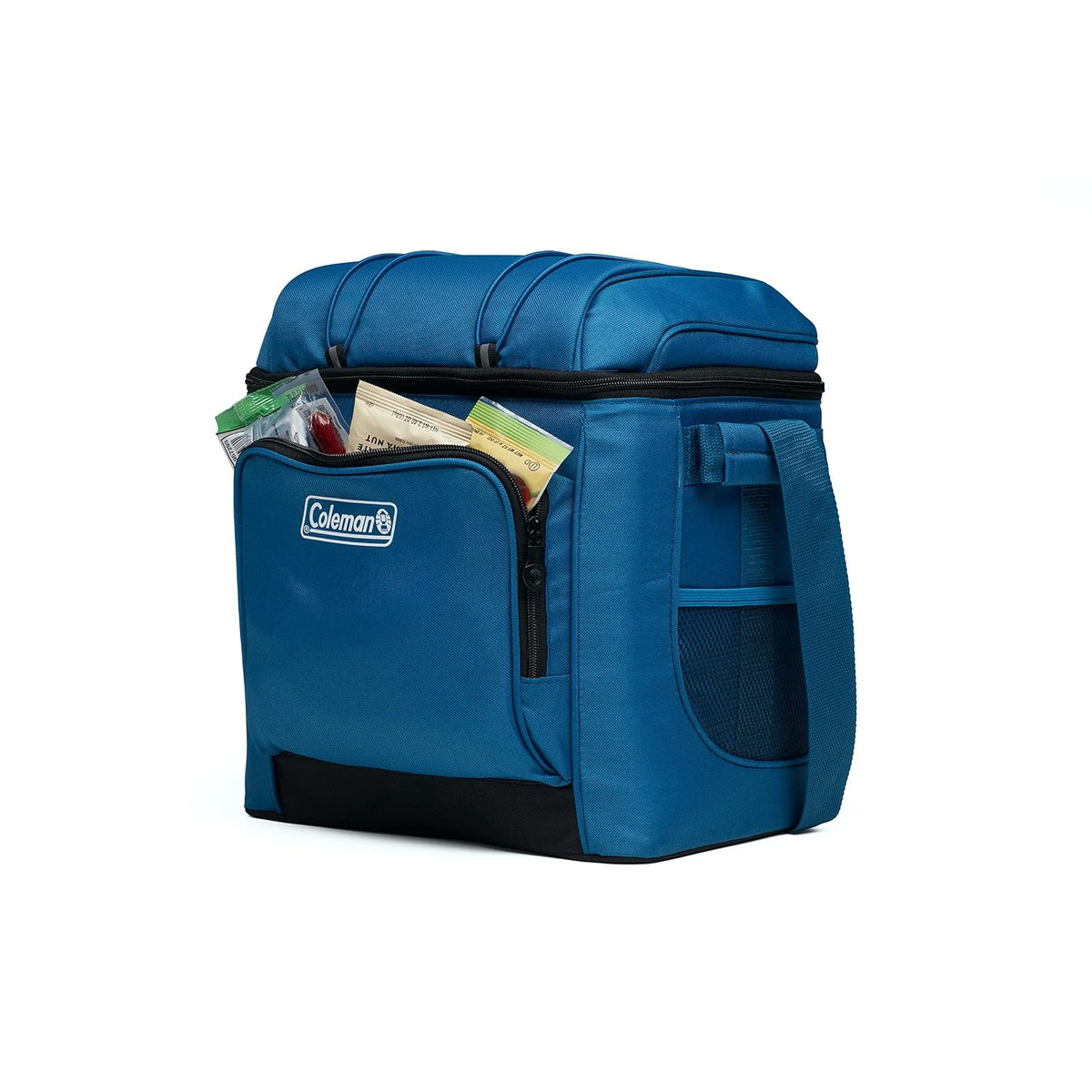 Coleman Chiller Enfriador suave aislado, a prueba de fugas 9/16/30 latas con retención de hielo de más de 12 horas, fabricado con materiales reciclados, ideal para almuerzo, camping, playa, piscina