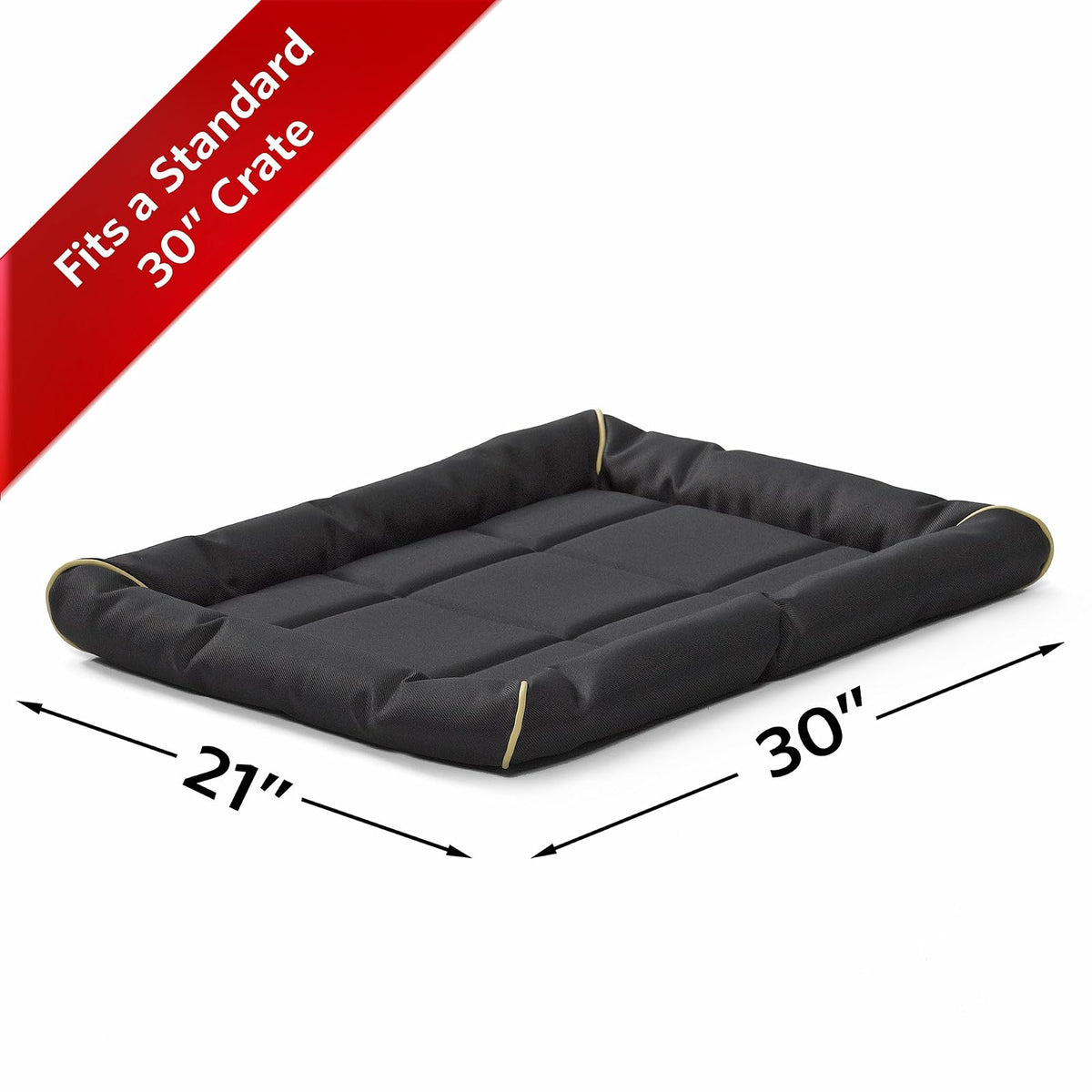 MidWest Homes for Pets Maxx - Cama para Perros de Metal, 76 cm, Color Negro