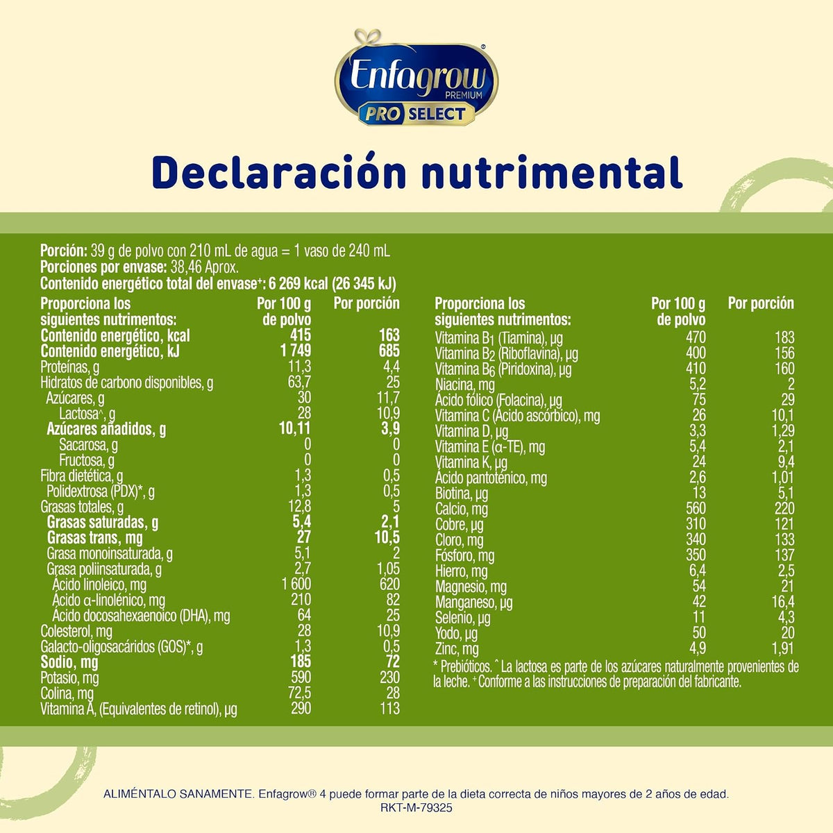 Enfagrow Etapa 4 Alimento Lácteo Lata 1.5 kg