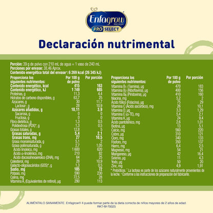 Enfagrow Etapa 4 Alimento Lácteo Lata 1.5 kg