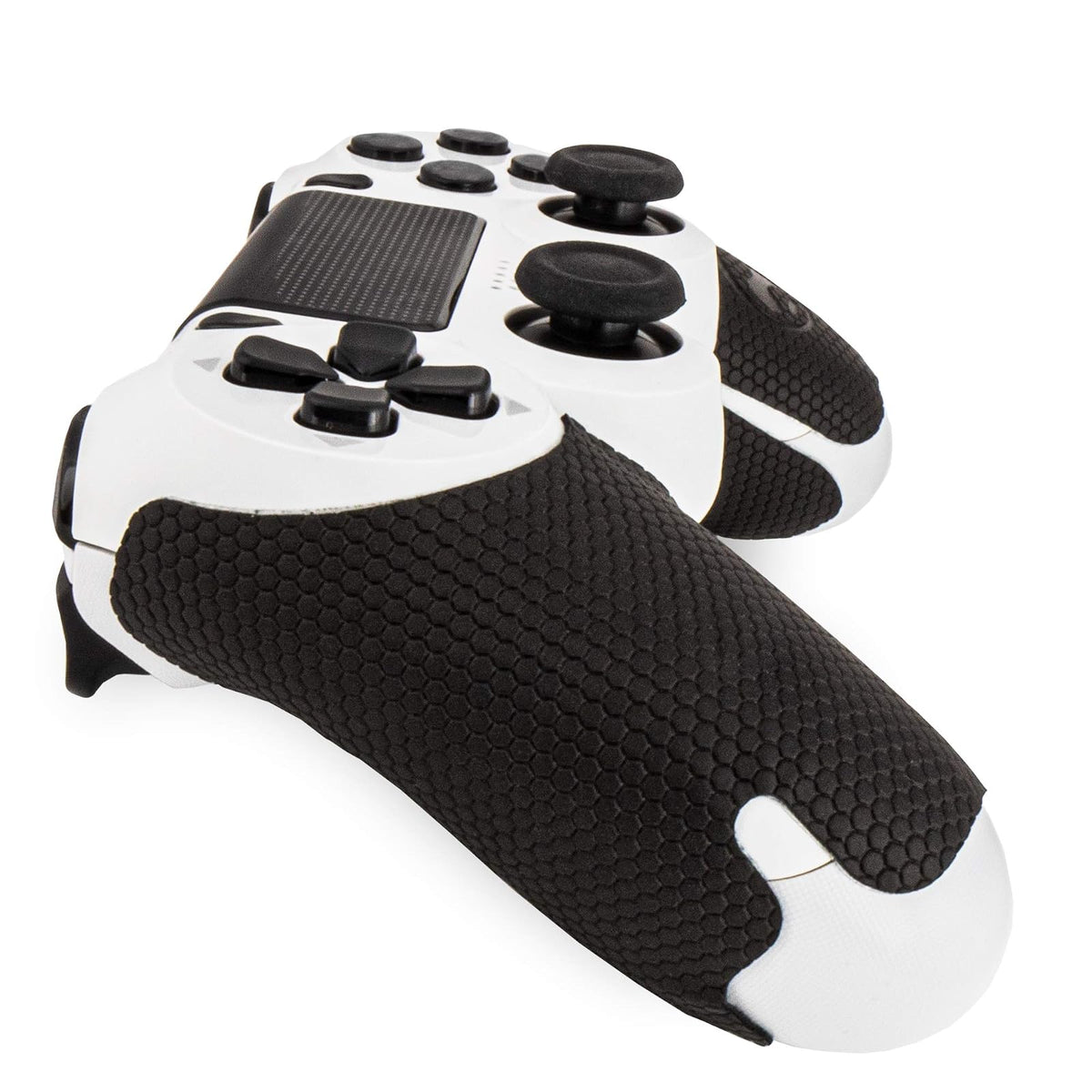 KontrolFreek Performance Grips XT - Puños Extra Finos para PlayStation 4, Color Negro (extrafino)