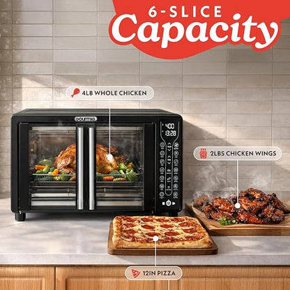 Digital Air Fryer Oven 6-Slice