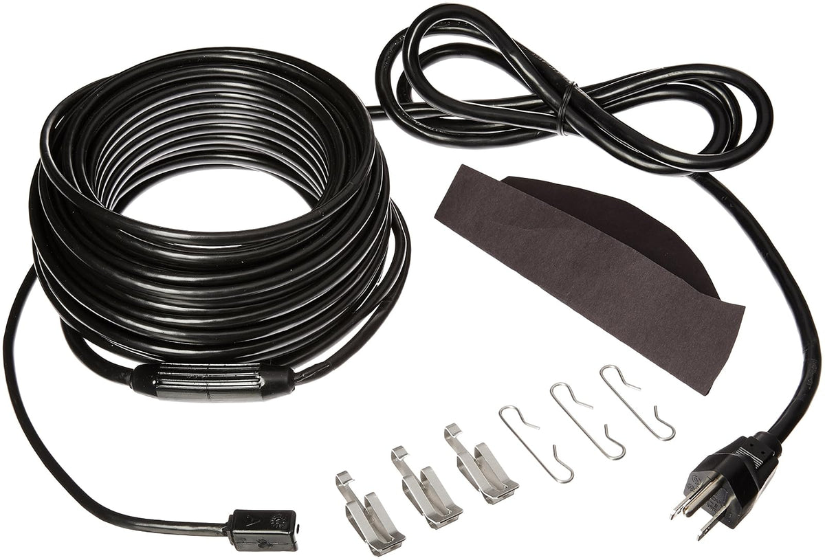 Frost King rc160 160 x 120 x 7 'Automático eléctrico techo Kits de cable, color negro, 60 Feet, Negro - 60 Feet