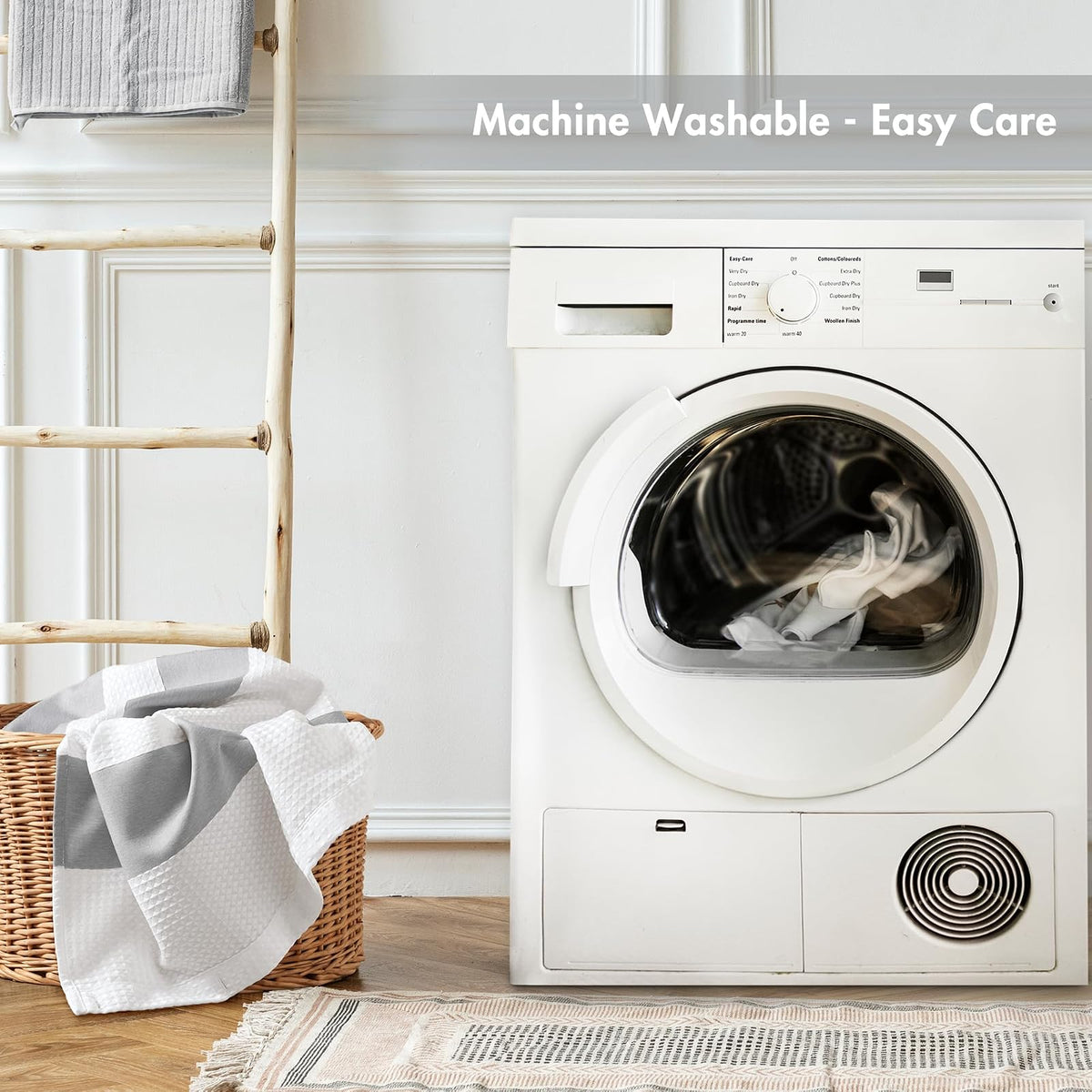Madison Park – SPA Waffle Ducha, Gris, Gris, 72x72, 1