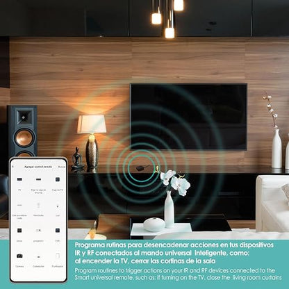 Lloyd's Control Universal IR+RF WiFi Compatible con Alexa y Google